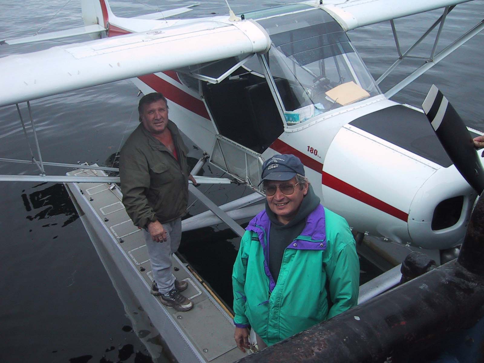 Willie Picks me up From the ADFG Medea on Crab Survey in Pybus Bay