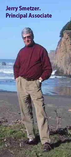 Jerry on the shore line near Mendocino in 2004